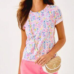 NWOT Lilly Pulitzer Barreto Knit Top - Multi Summer Serenade